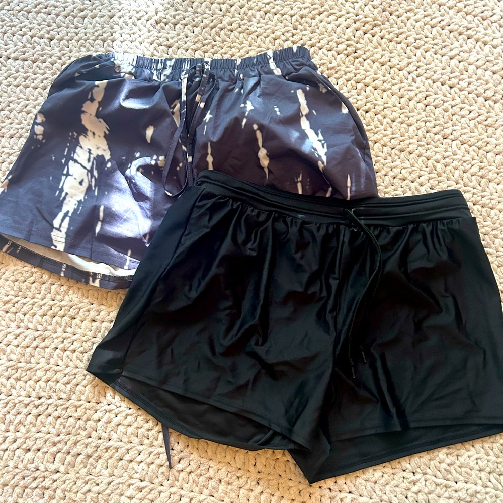 Womens drawstring shorts bundle size L